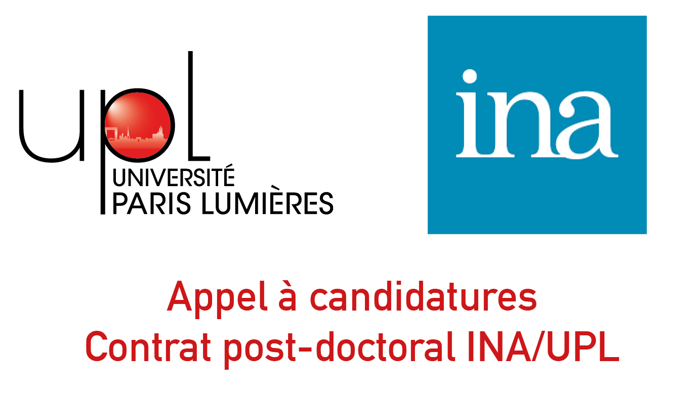 Appel à candidatures – contrat post-doctoral INA/UPL - 2021